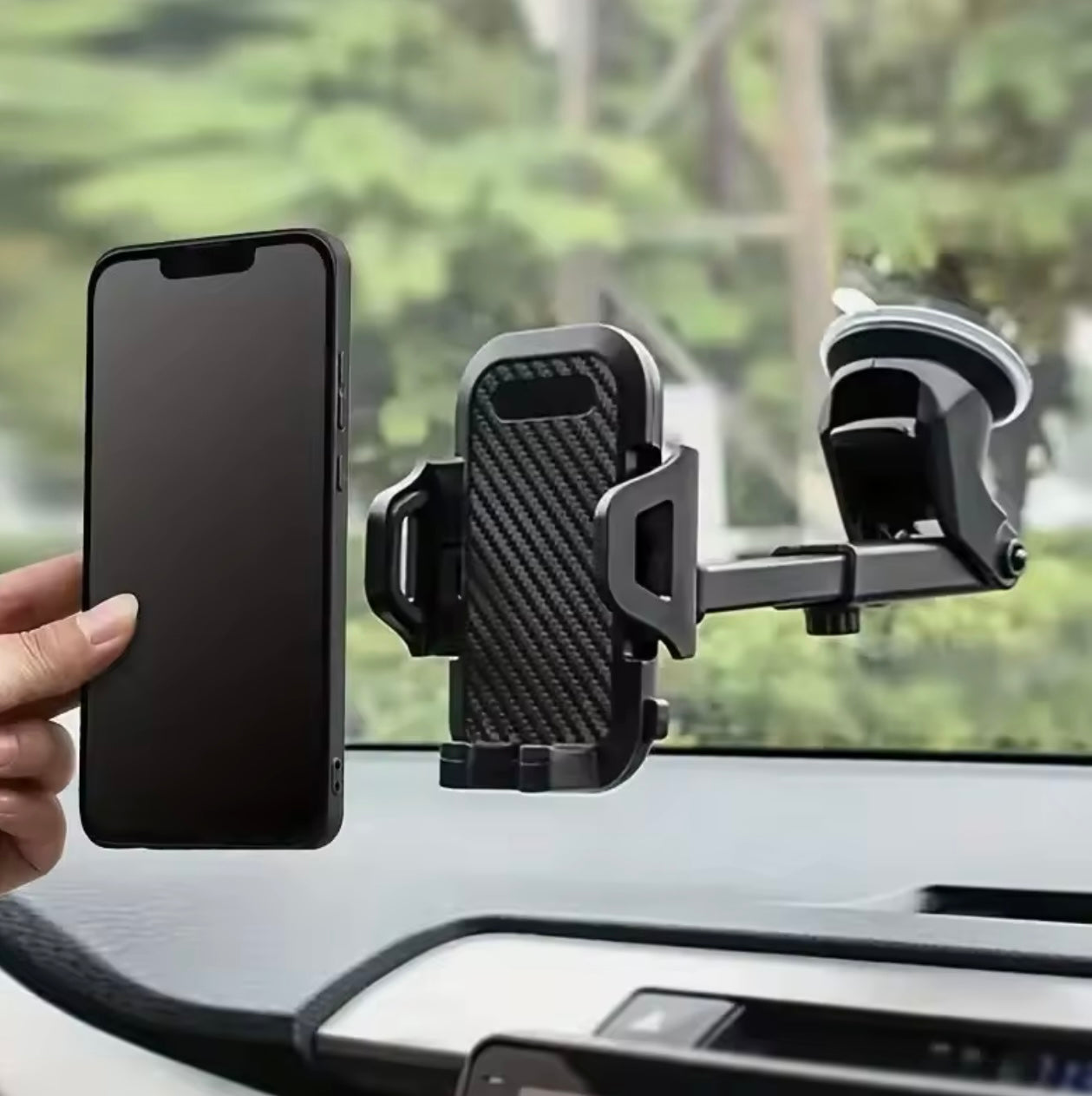 Sucker Car Phone Holder Mount Stand Suction Cup Smartphone Mobile Cell Support in Car Bracket For iPhone Xiaomi Huawei Samsung