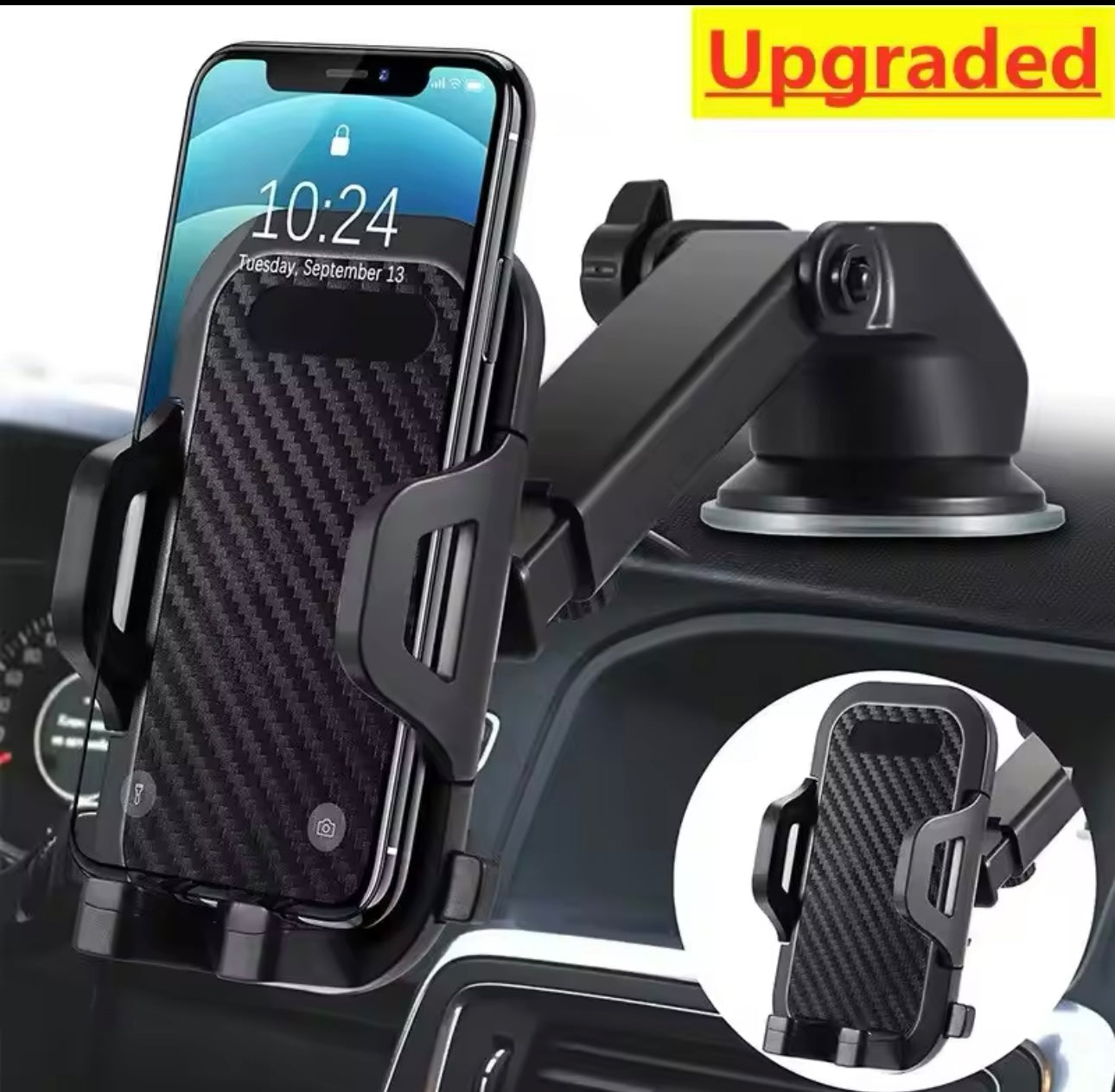 Sucker Car Phone Holder Mount Stand Suction Cup Smartphone Mobile Cell Support in Car Bracket For iPhone Xiaomi Huawei Samsung