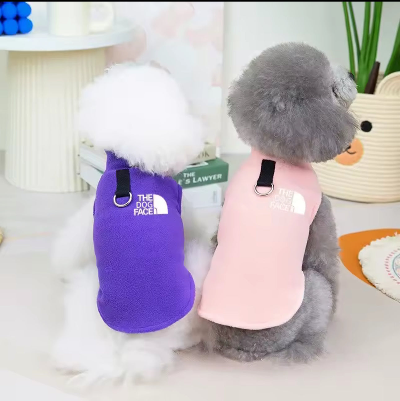 Winter Coat Fleece Sweater Vest For Small Dogs